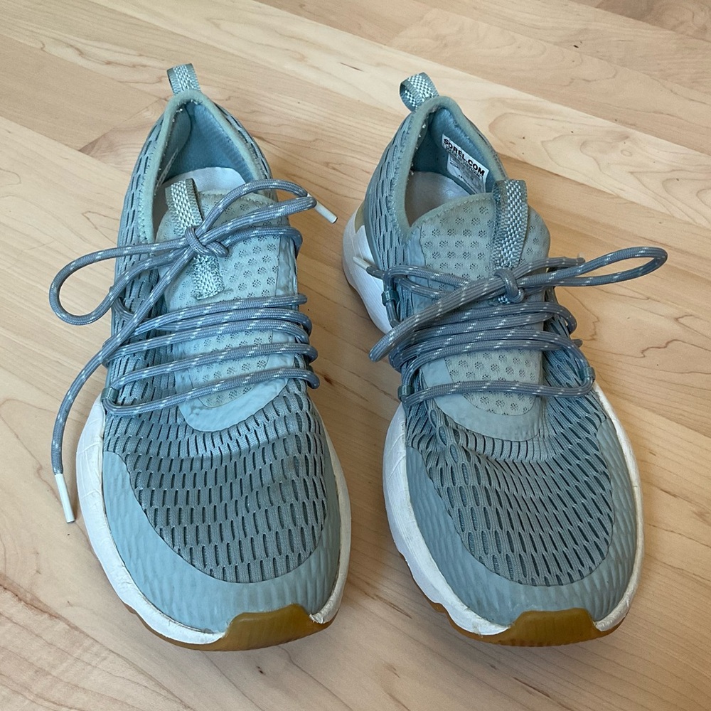 Sorel, blue sneakers size 8